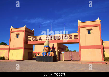 CLA Film Studios, Ouarzazate, Marokko, Nordafrika Stockfoto