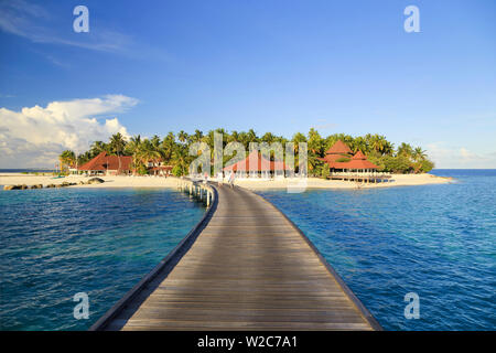 Malediven, Süd Ari Atoll, Thudufushi Island, Diamanten Thudufushi Resort Stockfoto