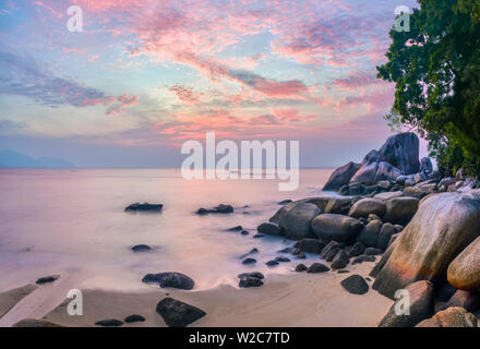 Malaysia, Penang Batu Ferringhi (Ausländer Rock) Stockfoto