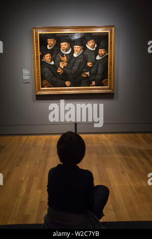 Rijksmuseum, Amsterdam, Holland, Niederlande Stockfoto