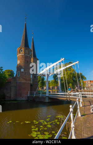 Niederlande, Südholland (Zuid-Holland), Delft, Oostpoort (östliche Tor) Stockfoto
