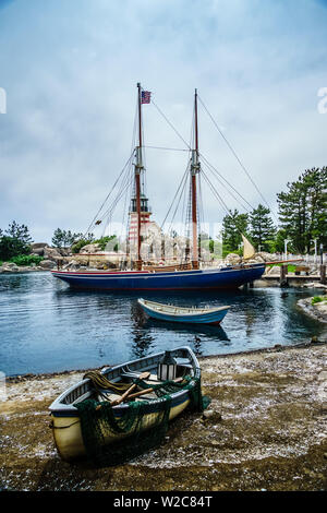 Tokyo, Japan - 9. Mai 2019: Tokyo Disney Sea ist eine Fantasy Themenpark in Tokyo Disney Resort. Durch die Mythen und Legenden des Meeres inspiriert. Stockfoto