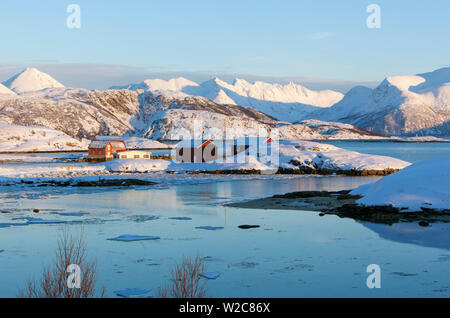 Sommaroy, Troms region, arktische Region, Norwegen Stockfoto