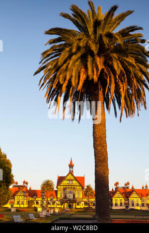 Alte Bath House, Museum für Kunst und Geschichte, Rotorua, North Island, Neuseeland Stockfoto