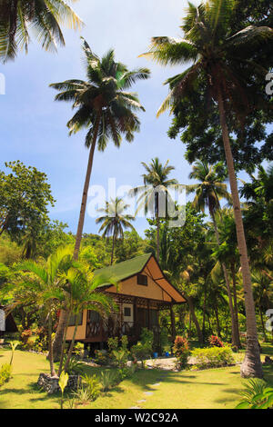 Philippinen, Palawan, Port Barton, Cacnipa Insel Stockfoto