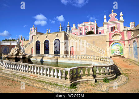 Palast von Estoi, Estoi, Algarve, Algarve, Portugal, Europa Stockfoto