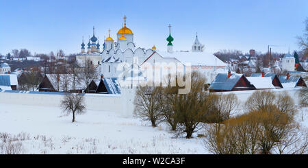 Kloster der Fürsprache der Heiligen Jungfrau, Susdal, Vladimir Region, Russland Stockfoto