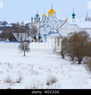 Kloster der Fürsprache der Heiligen Jungfrau, Susdal, Vladimir Region, Russland Stockfoto