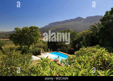 Südafrika, Western Cape, Paarl, Luxus Unterkunft unter den Wine Estates