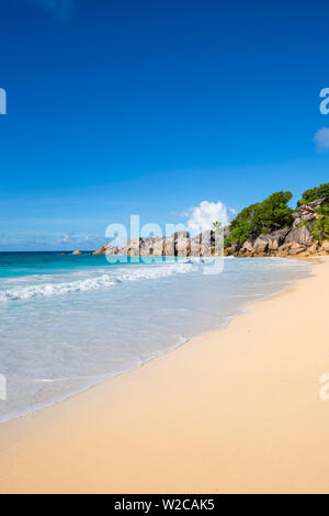 Petite Anse, La Digue, Seychellen Stockfoto