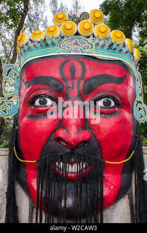 Singapur, Haw Par Villa, früher bekannt als Tiger Balm Gardens, Chinesisch angehauchte statue Stockfoto