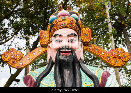 Singapur, Haw Par Villa, früher bekannt als Tiger Balm Gardens, Chinesisch angehauchte statue Stockfoto