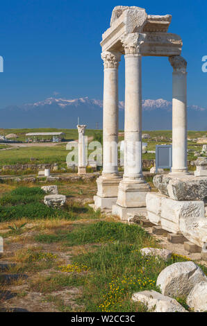 Ruinen der Antike Laodicea auf dem Lycus, Provinz Denizli, Türkei Stockfoto