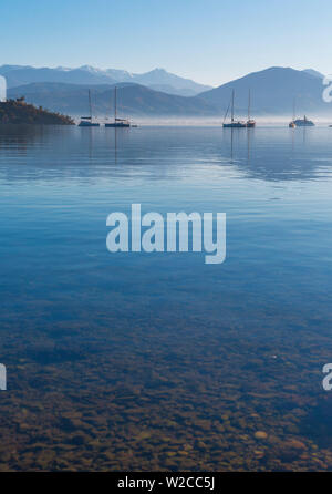 Ägäische Meer Hafen, Fethiye, Provinz Mugla, Türkei Stockfoto