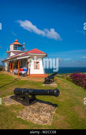 Karibik, Trinidad und Tobago, Tobago, Scarborough, Fort King George Stockfoto
