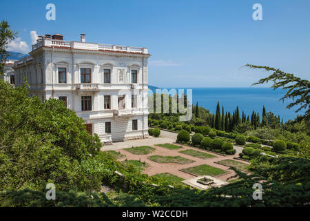 Ukraine, Krim, Liwadia-palast, Ort der Konferenz von Jalta 1945 Stockfoto