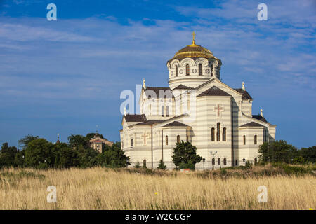 Ukraine, Krim, Sewastopol, Khersoness, St. Vladimir's Cathedral Stockfoto