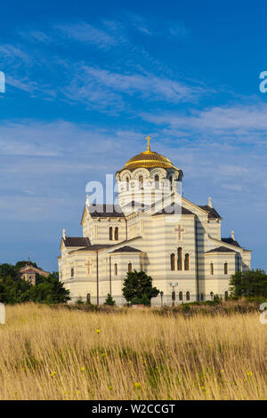 Ukraine, Krim, Sewastopol, Khersoness, St. Vladimir's Cathedral Stockfoto