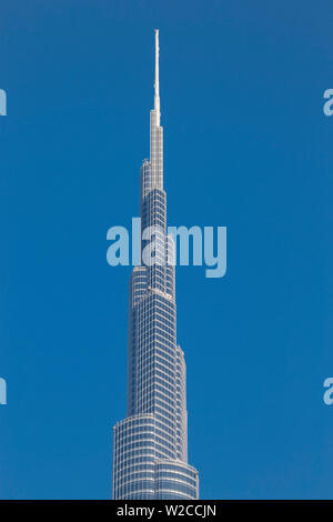 Burj Dubai (höchstes Gebäude der Welt), Downtown, Dubai, Vereinigte Arabische Emirate Stockfoto