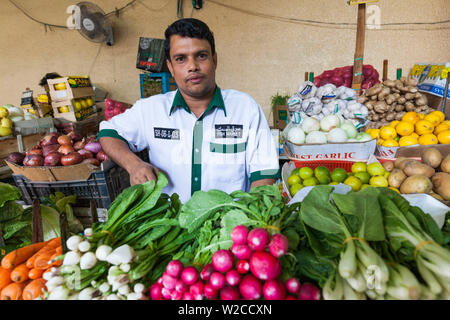 UAE, Dubai, Deira, Dubai Markt produzieren, produzieren Hersteller Stockfoto