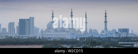 Vereinigte Arabische Emirate, Abu Dhabi, Scheich Zayed Grand Moschee Stockfoto