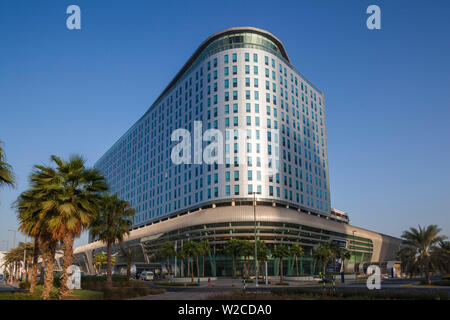 Vae, Abu Dhabi, Al Safarat Botschaftsviertel, aloft Hotel, außen Stockfoto