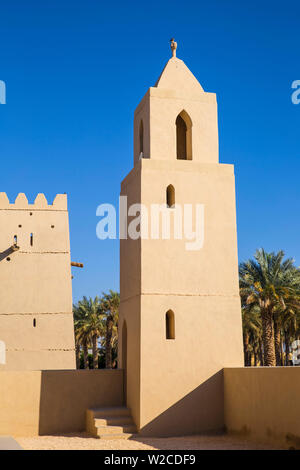 Die Vereinigten Arabischen Emirate, Abu Dhabi, Al Ain, Qasr Al Muwaiji, dem Geburtsort von Scheich Zayed Bin Khalifa Stockfoto