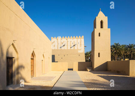 Die Vereinigten Arabischen Emirate, Abu Dhabi, Al Ain, Qasr Al Muwaiji, dem Geburtsort von Scheich Zayed Bin Khalifa Stockfoto