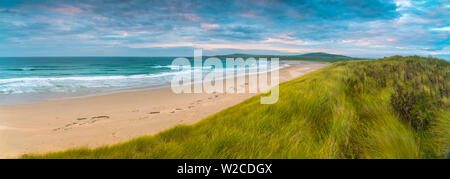 Großbritannien, Schottland, Argyll und Bute, Islay, Machir Bucht aus Sand Dünen Stockfoto