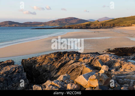 Strand, Luskentire, Isle of Harris, Äußere Hebriden, Schottland, UK Stockfoto