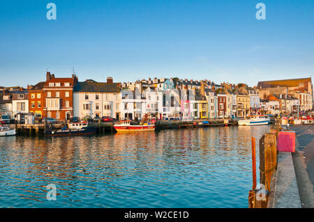 UK, Dorset, Weymouth, Jurassic Coast Custom House Quay Stockfoto