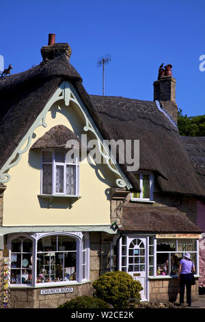 Tee Shop und Souvenirladen, Shanklin, Isle of Wight, Großbritannien Stockfoto