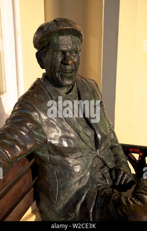 Statue von Sir Norman Weisheit, Douglas, Isle of Man Stockfoto