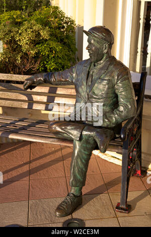 Statue von Sir Norman Weisheit, Douglas, Isle of Man Stockfoto