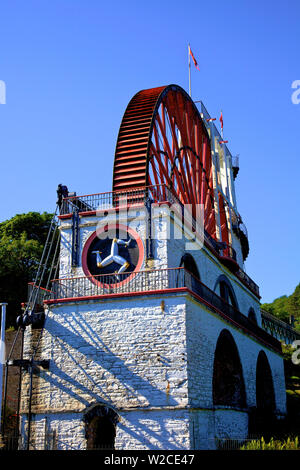 Laxey Wheel, Laxey, Isle Of Man Stockfoto