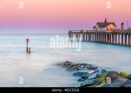 Großbritannien, England, Southwold, Suffolk, Southwold Pier Stockfoto