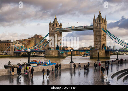 England, London, Tower Bridge Stockfoto