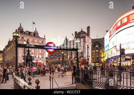 Piccadilly Circus, London, England, UK Stockfoto