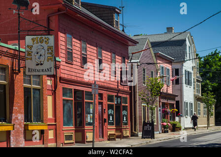 USA, Massachusetts, Salem, Derby Street Stockfoto