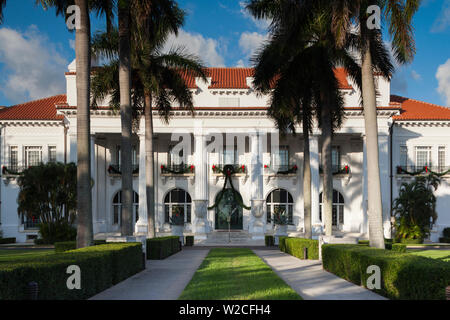 USA, Florida, Palm Beach, Flagler Museum Stockfoto