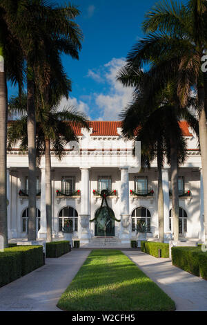 USA, Florida, Palm Beach, Flagler Museum Stockfoto