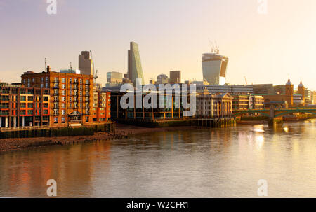 Skyline von London, UK, England Stockfoto