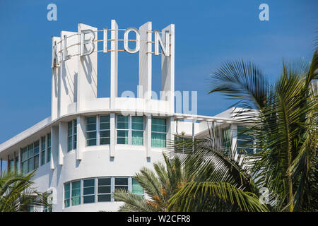 Usa, Miami, Miami Beach, South Beach, Lincoln Road, Albion Hotel Stockfoto