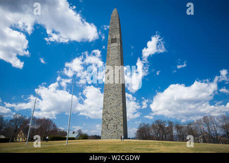 USA, Bennington, Bennington Battle Monument erinnert an amerikanischen revolutionären Kampf des 16. August 1777 Stockfoto