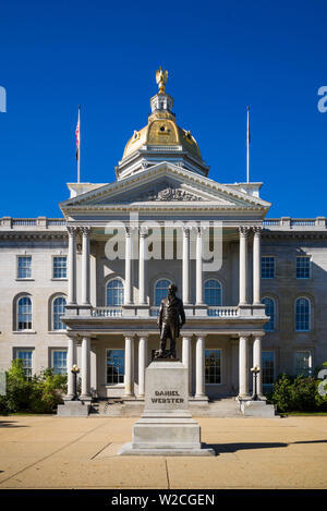 USA, New Hampshire, Concord, New Hampshire State House, außen Stockfoto