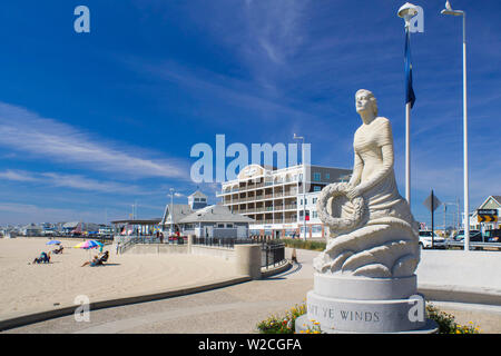 USA, New Hampshire, Hampton Beach, New Hampshire Marine Memorial Stockfoto