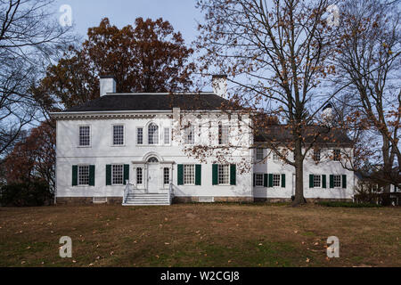 USA, New Jersey, Morristown, Morristown nationaler historischer Park, Ford Mansion, Sitz der George Washington während der amerikanischen Revolution