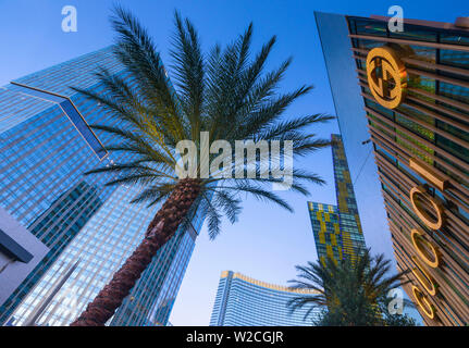 USA, Nevada, Las Vegas, den Strip CityCenter, Gucci Store Stockfoto