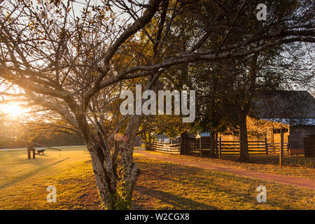 USA, Georgia, Ebenen, Jimmy Carter National Historic Site, Jimmy Carters Knabenalter Farm Stockfoto