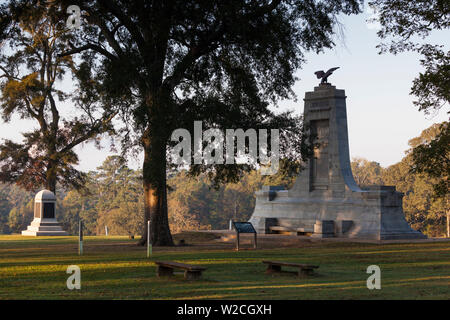 USA, Georgia, Andersonville, Andersonville National Historic Site, Website der Faust Bürgerkrieg - ära Kriegsgefangener camp Stockfoto